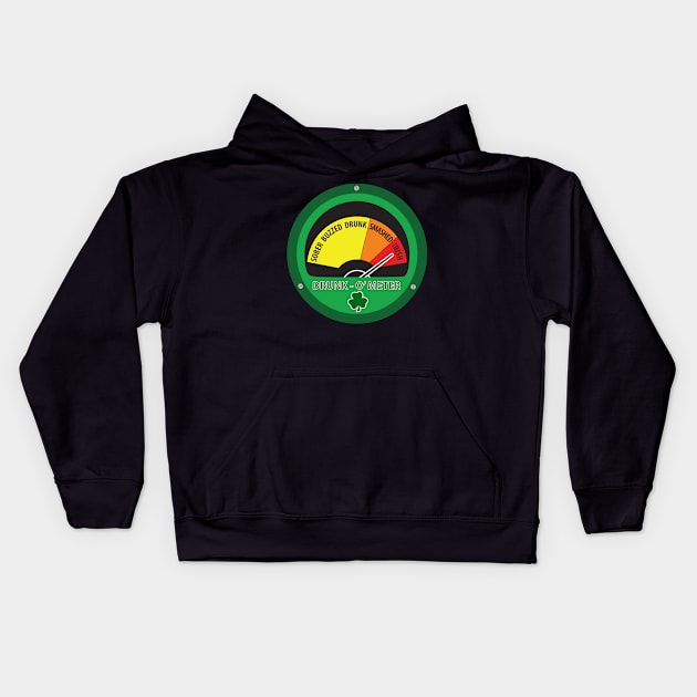 Drunk O' Meter Kids Hoodie by MasterChefFR